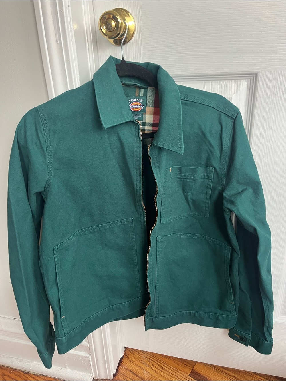 Green Women’s Canvas Work Jacket